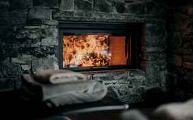 Gemütliche Stunden am Feuer